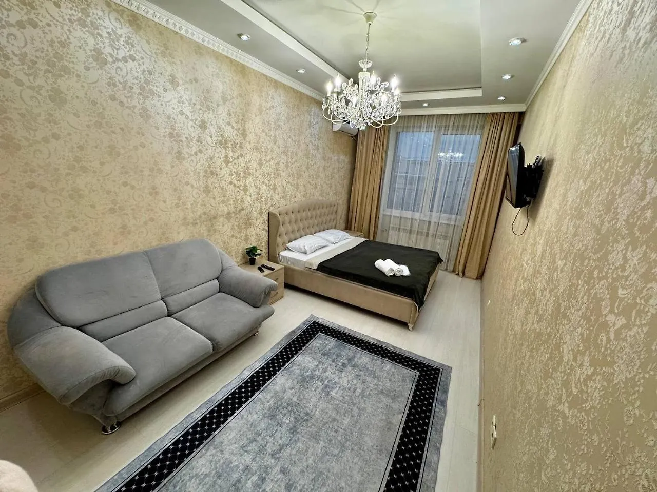 1-Комнатная Жк Гагарин Парк Apartment Almaty Kazakhstan